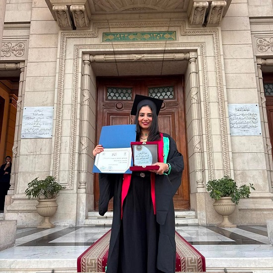 تكريم د. ماسة أدهم الكاشف بجامعة القاهرة