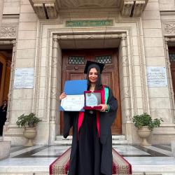تكريم د. ماسة أدهم الكاشف بجامعة القاهرة