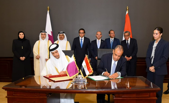مصر وقطر تعقدان الدورة السابعة للجنة العليا المشتركة بالعلمين وتوقعان اتفاقيات ومذكرات تفاهم