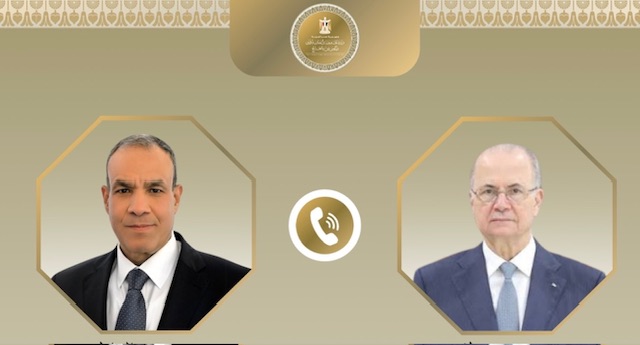 وزير الخارجية يبحث مع رئيس الوزراء الفلسطيني مستجدات الأوضاع في الأراضي الفلسطينية المحتلة