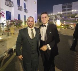 تهنئة خاصة للنقيب محمد رأفت داوود بمناسبة الزفاف السعيد