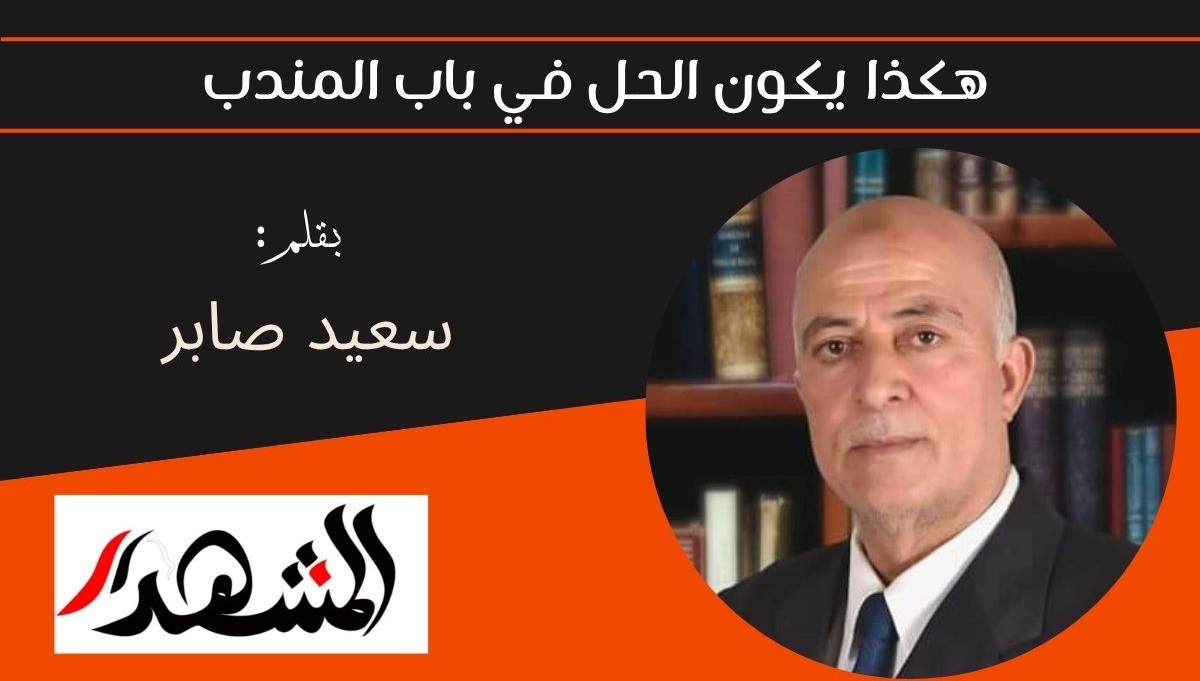 هكذا يكون الحل في باب المندب 
