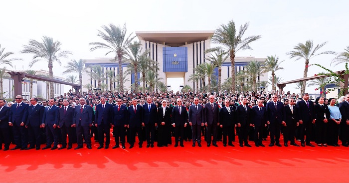 وزير العدل يشهد أداء اليمين القانونية لمعاوني النيابة الإدارية الجدد 