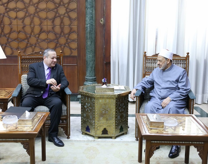شيخ الأزهر يجتمع برئيس الهيئة القومية لجودة التعليم لبحث تعزيز التعاون المشترك