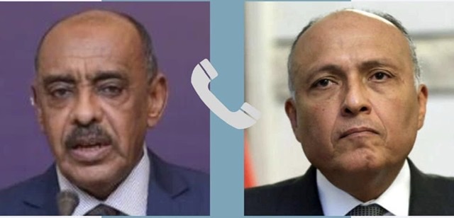 وزير الخارجية يبحث هاتفيًا مع نظيره السوداني سبل تعزيز العلاقات الثنائية