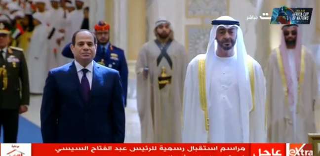 السيسي وبن زايد يشهدان توقيع مذكرات تفاهم في الضرائب والقوى العاملة