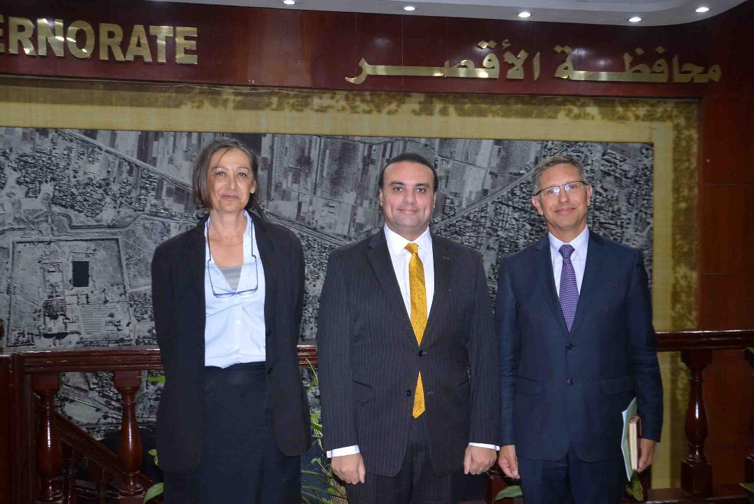 قنصل فرنسا العام يزور الاقصر وغدا فى اسوان