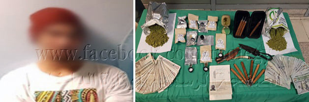 ضبط أجنبي بحوزته كمية كبيرة من نبات الماريجوانا المخدر بمطار القاهرة 