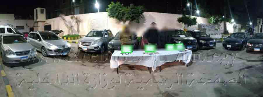 ضبط تشكيل عصابى تخصص فى سرقة السيارات من معارض التأجير بأسلوب 