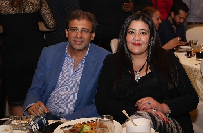 في اول تعليق لزوجة خالد يوسف عن واقعة 