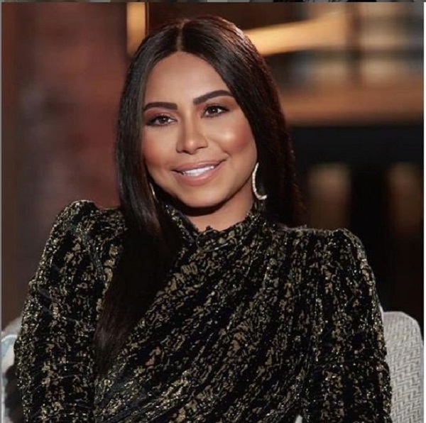 بالصور 45 الف جنيه سعر فستان شيرين عبد الوهاب في طلتها على برنامج 