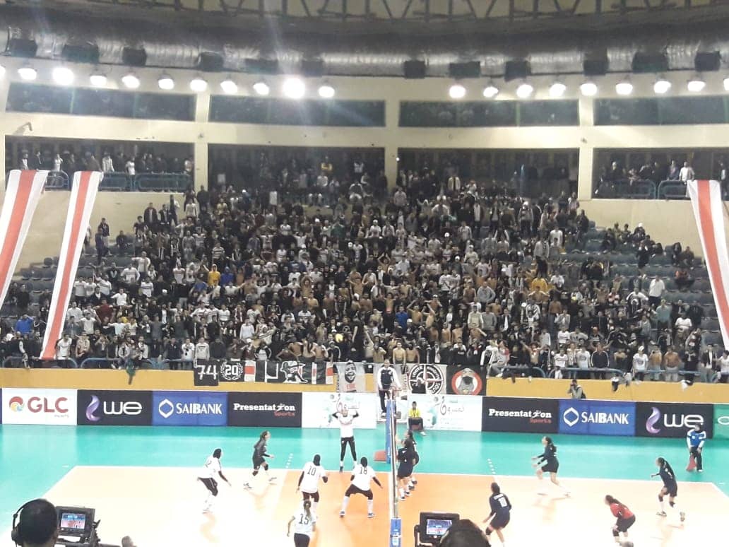 سيدات الزمالك يفوزن على الصيد بصعوبة 3/ 1 فى البطولة العربية للأندية للكرة الطائرة  