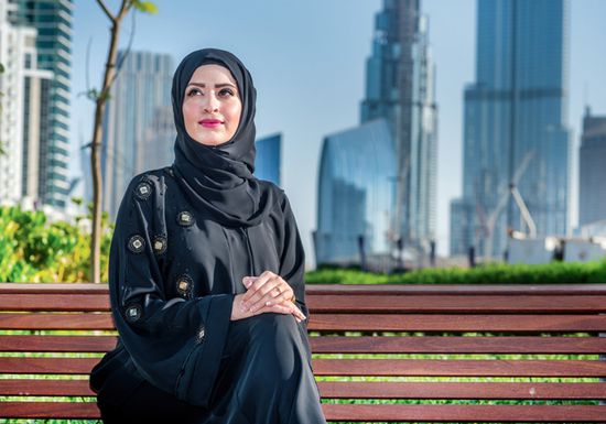 منال العبسي تؤكد على قدرة المرأة العربية تولي أرفع المناصب القيادية