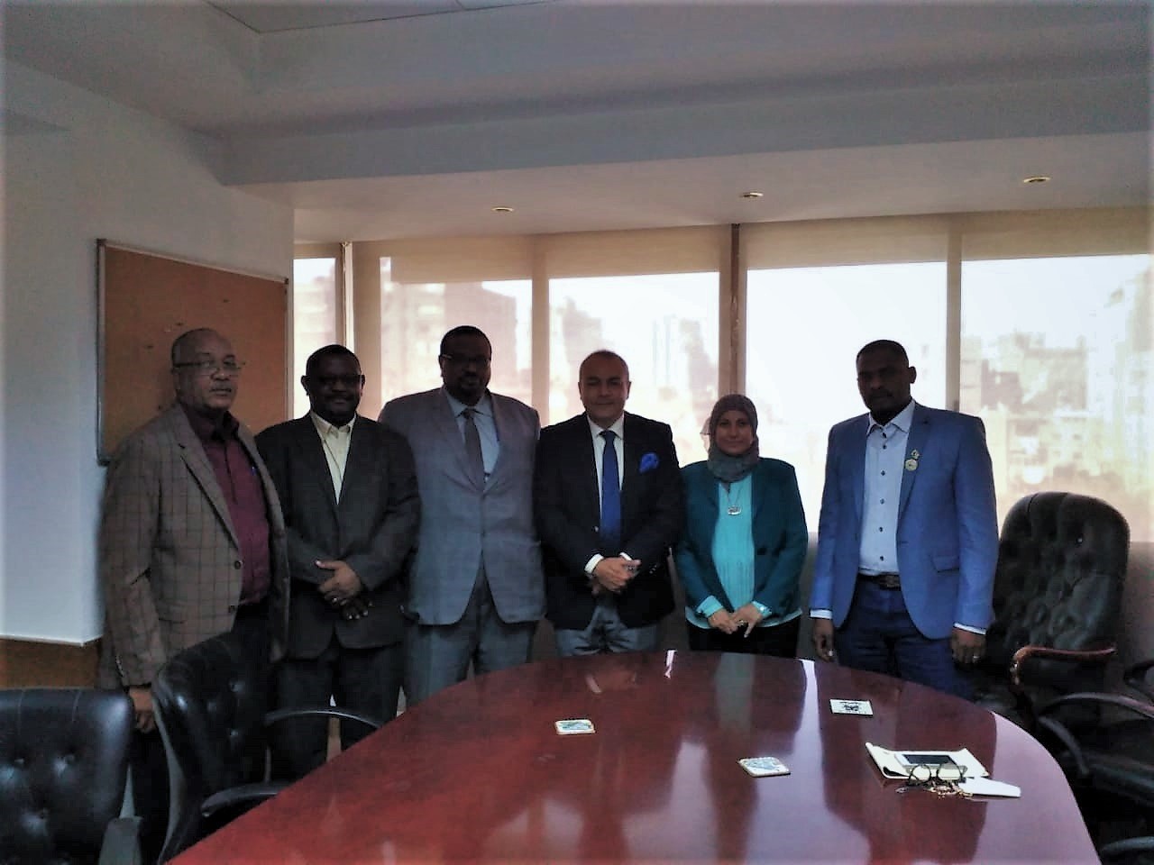 رئيس هيئة تنمية الصادرات يبحث تلبية احتياجات السودان من منتجات مواد البناء