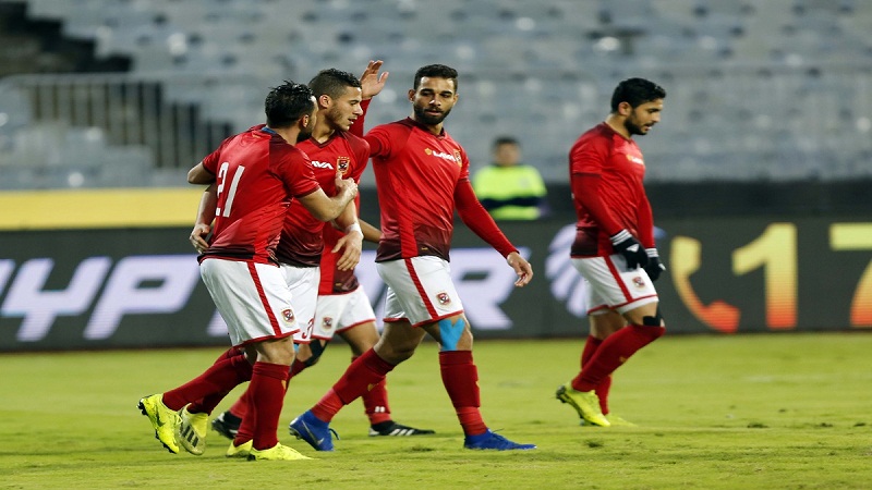 الأهلى يتخطى حرس الحدود بهدف 