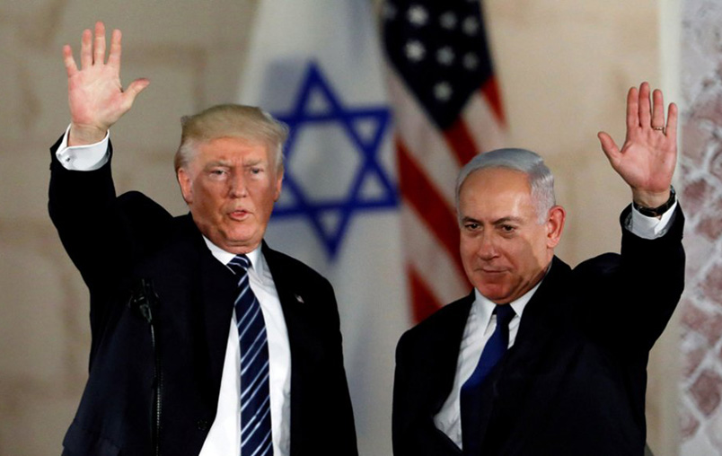 ترامب يوقع اليوم قرار اعترافه بسيادة إسرائيل على الجولان