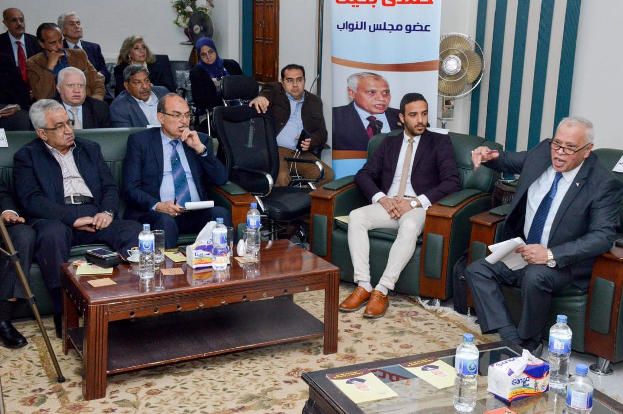 صالون اللواء حمدي بخيت يناقش أهم المشاكل التي تواجه مصر بأفريقيا