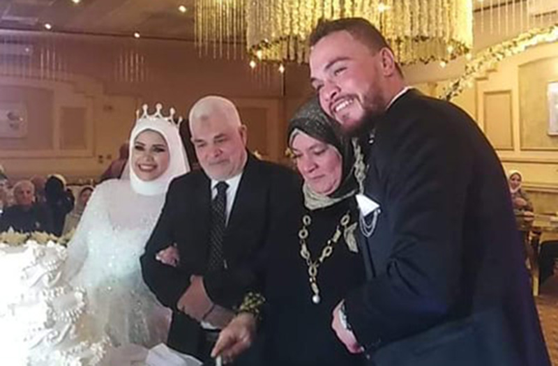 زفاف المهندسة نسمة أحمدي على المهندس محمد عصام