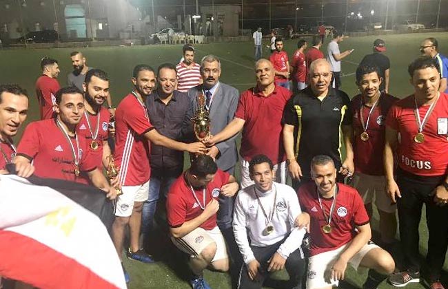 منتخب مصر يُتوج ببطولة الجاليات الكروية في سلطنة عُمان

