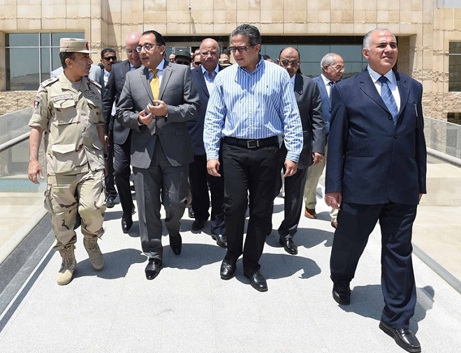 رئيس الوزراء يتفقد المتحف القومى للحضارة المصرية وأعمال تطوير منطقة الفسطاط وبحيرة عين الصيرة