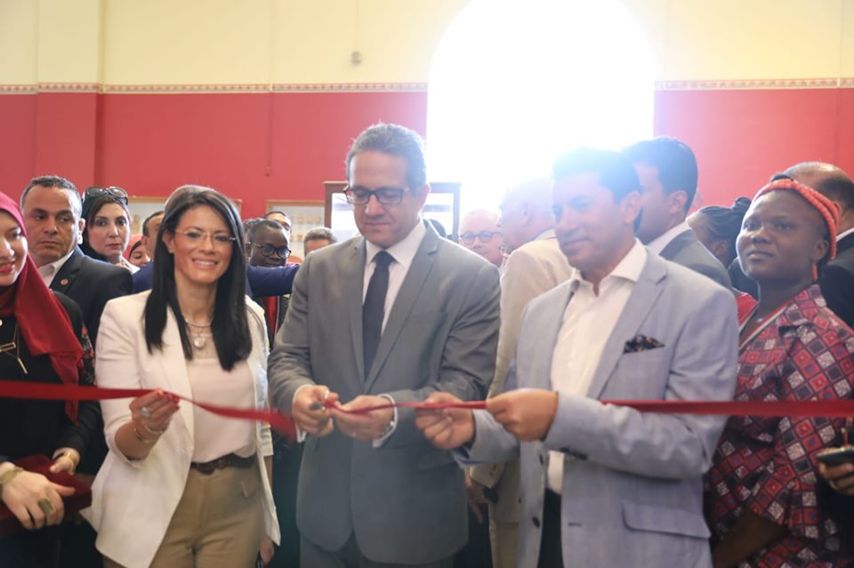 افتتاح معرض مؤقت للرياضة عبر العصور بمناسبة الاحتفال باستضافة مصر بطولة كأس الأمم الأفريقية 