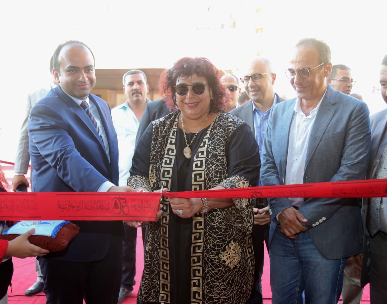 وزير الثقافة تطلق فعاليات معرض الاسكندرية الصيفى الاول للكتاب 