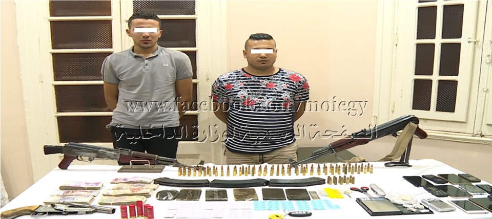 ضبط 3 تخصصوا فى الإتجار بالمواد المخدرة ومصرع أحدهم عقب تبادل لإطلاق الأعيرة النارية