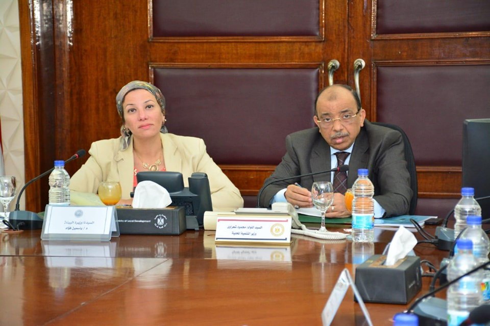 وزير التنمية المحلية والبيئة يبحثان مبادرات 