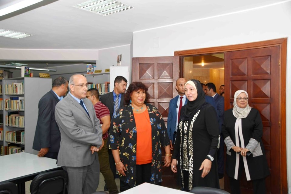 وزير الثقافة في زيارة لطلعت حرب: تكثيف البرامج التفاعلية لتنمية وعى الشباب وبناء الشخصية المصرية