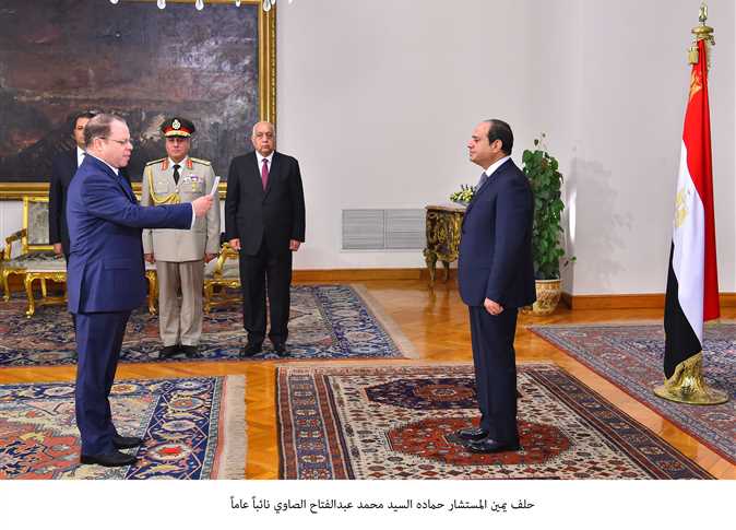 النائب العام الجديد يتسلم مهام منصبه