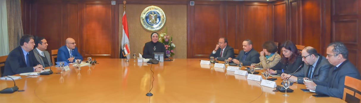 وزيرة التجارة: نسعى لتعزيز التنمية الصناعية مع جميع المنظمات الدولية