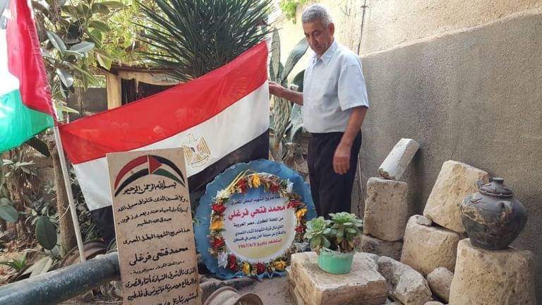 حكاية الضابط المصري البطل محمد فتحي فرغلي في متحف العقاد بقطاع غزة

