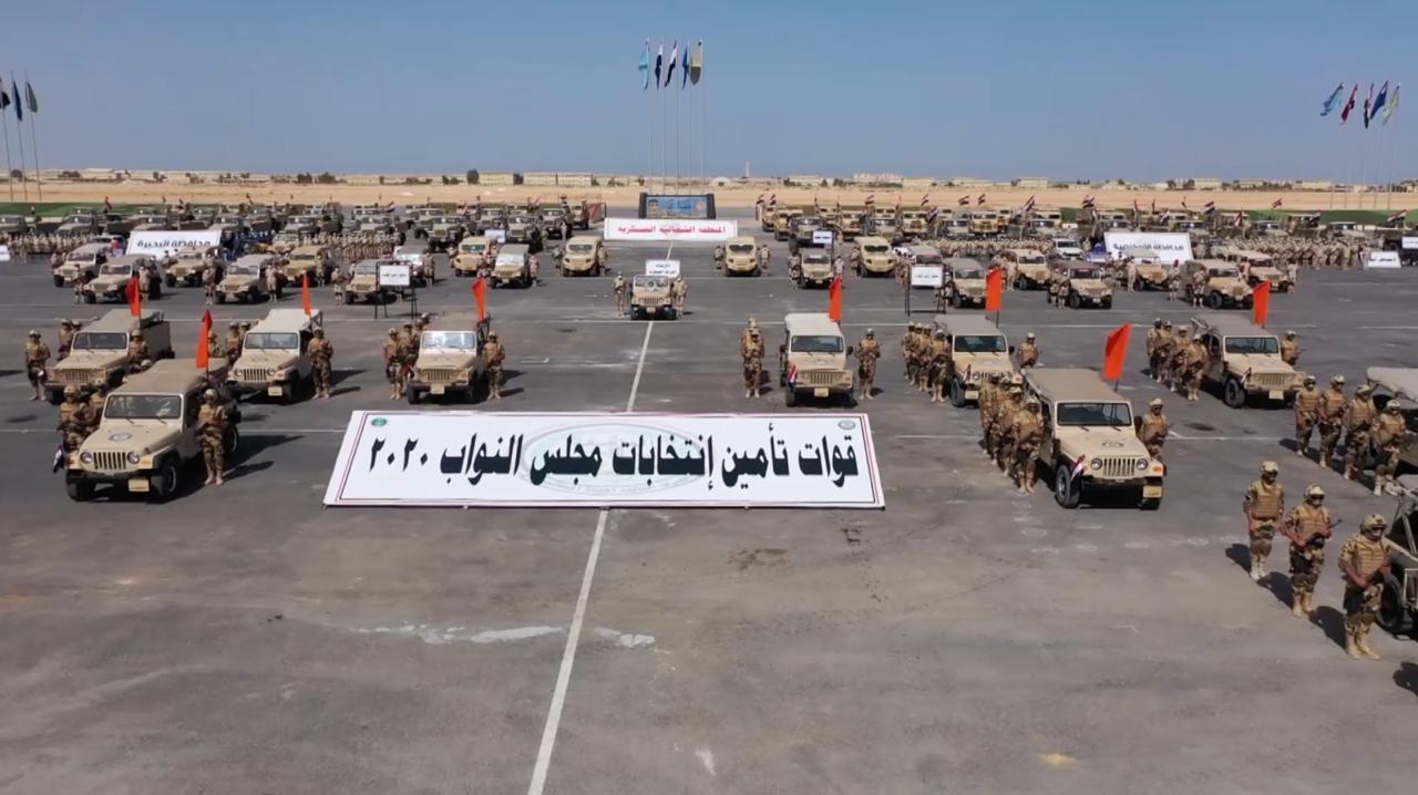استعدادات مكثفة للقوات المسلحة لتأمين انتخابات مجلس النواب