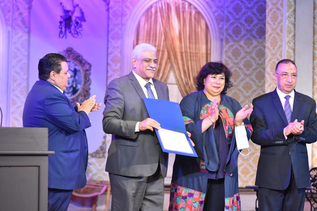 في افتتاح ليسيه الحرية تكريم رموز الفن و المسرح بالاسكندرية‎
