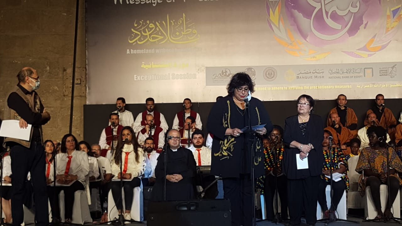 وزير الثقافة فى افتتاح مهرجان سماع الدولى:  هذه دورة التحدى والصمود‎
