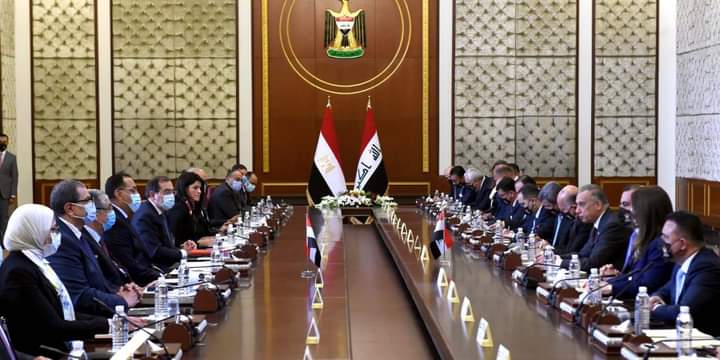 ننشر نص كلمة رئيس الوزراء أمام اللجنة المصرية العراقية العليا المشتركة ببغداد