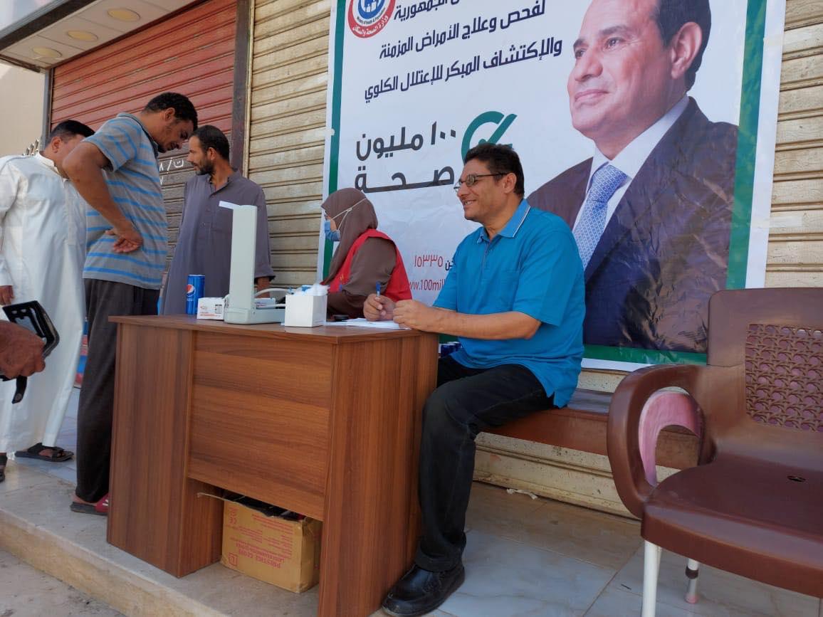 فحص 178 ألف مواطن ضمن مبادرة  100 مليون صحة بالمنيا