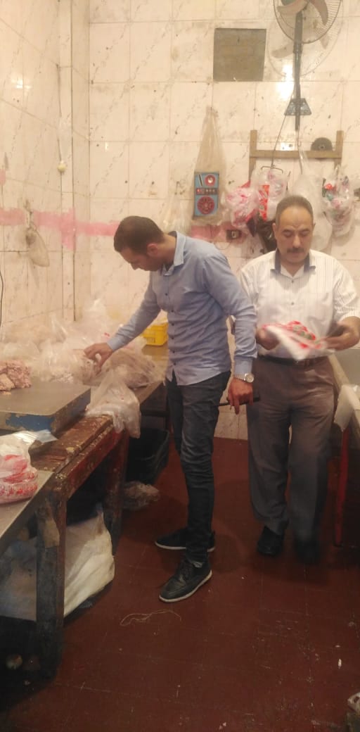 ضبط 30 طن لحوم ودواجن ومشتقاتهم وكبده فاسدة بالجيزة