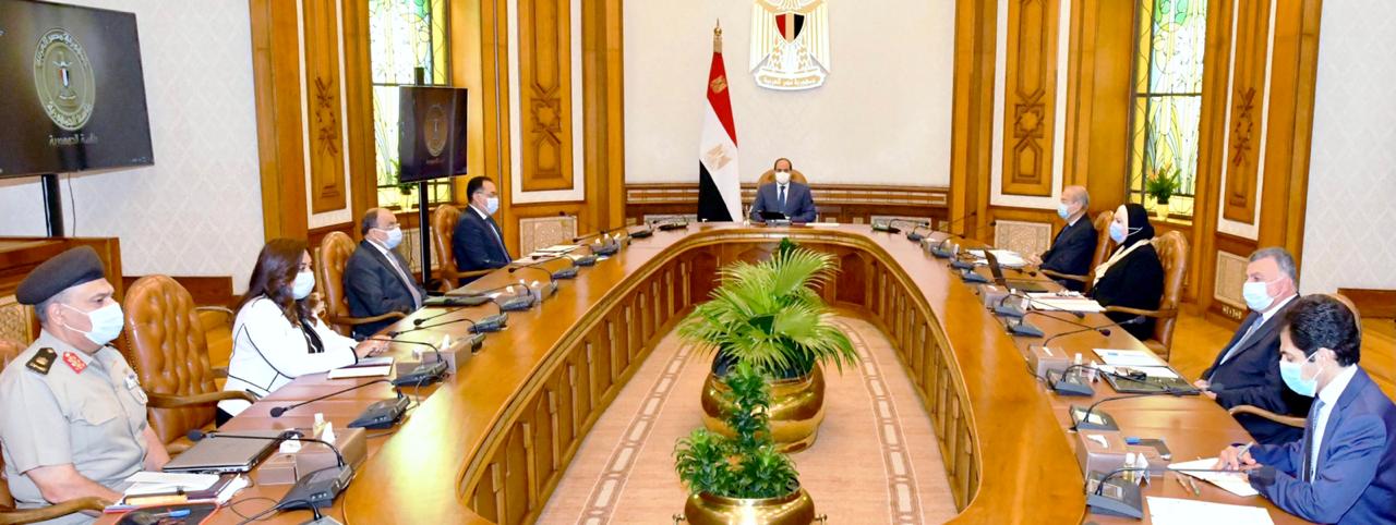 السيسى يوجه بتوفير كافة المسلتزمات لـ