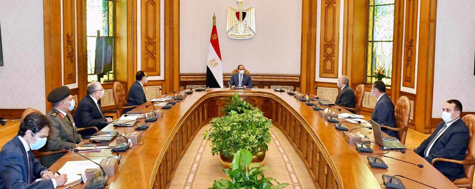 السيسي يتابع المشروعات القومية لشركة تنمية الريف المصري الجديد