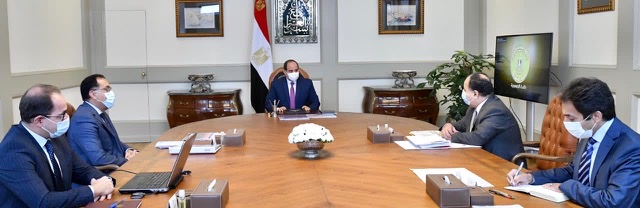 الرئيس يثنى على مراجعة صندوق النقد مؤشرات الاقتصاد خلال اجتماعه بوزير المالية 