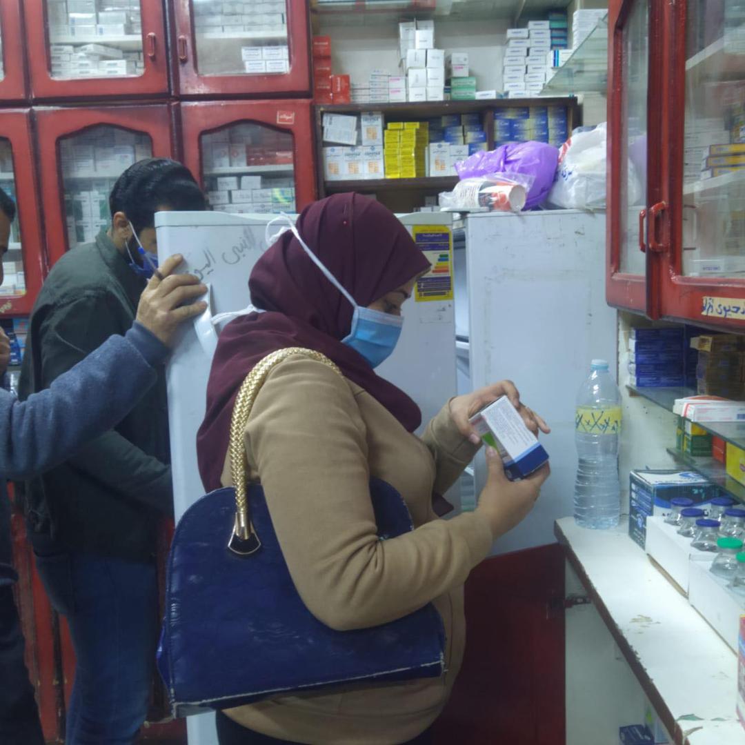 تحرير 26 محضر متنوع بمركز العدوة بالمنيا خلال متابعة إجراءات مواجهة كورونا