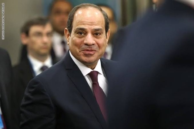  السيسي يستقبل الشيخ محمد بن زايد آل نهيان ولي عهد أبو ظبي