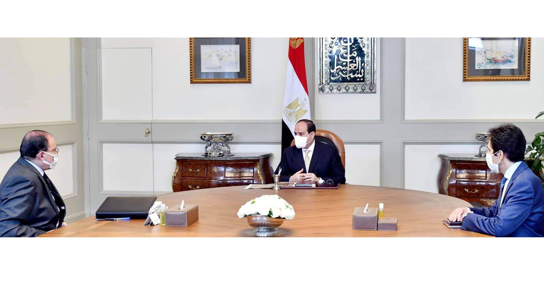 الرئيس يوجه  ببلورة المشروع القومي لتطوير الـ1000 قرية على مستوى الجمهورية 