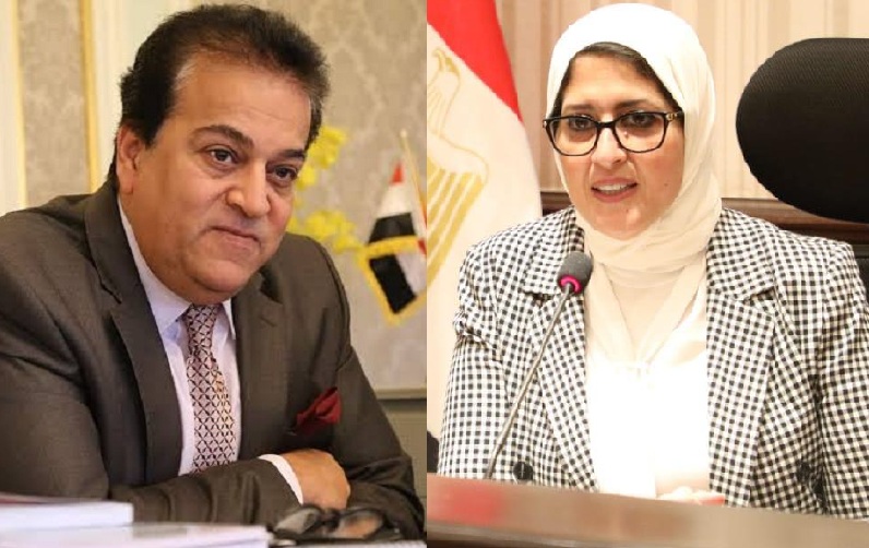 عاجل لوزيري الصحة والتعليم العالي .. د. فؤاد فراج وزوجته أولى بالرعاية 