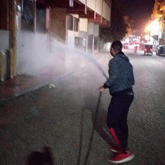 لمواجهه فيروس كورونا محافظ المنيا يوجه بتنفيذ اعمال الرش والتطهير لمنع انتشار العدوي