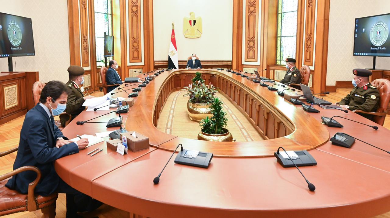 السيسي :  المشروعات القومية ترسخ الواقع الجديد لمصر من كافة الجوانب 