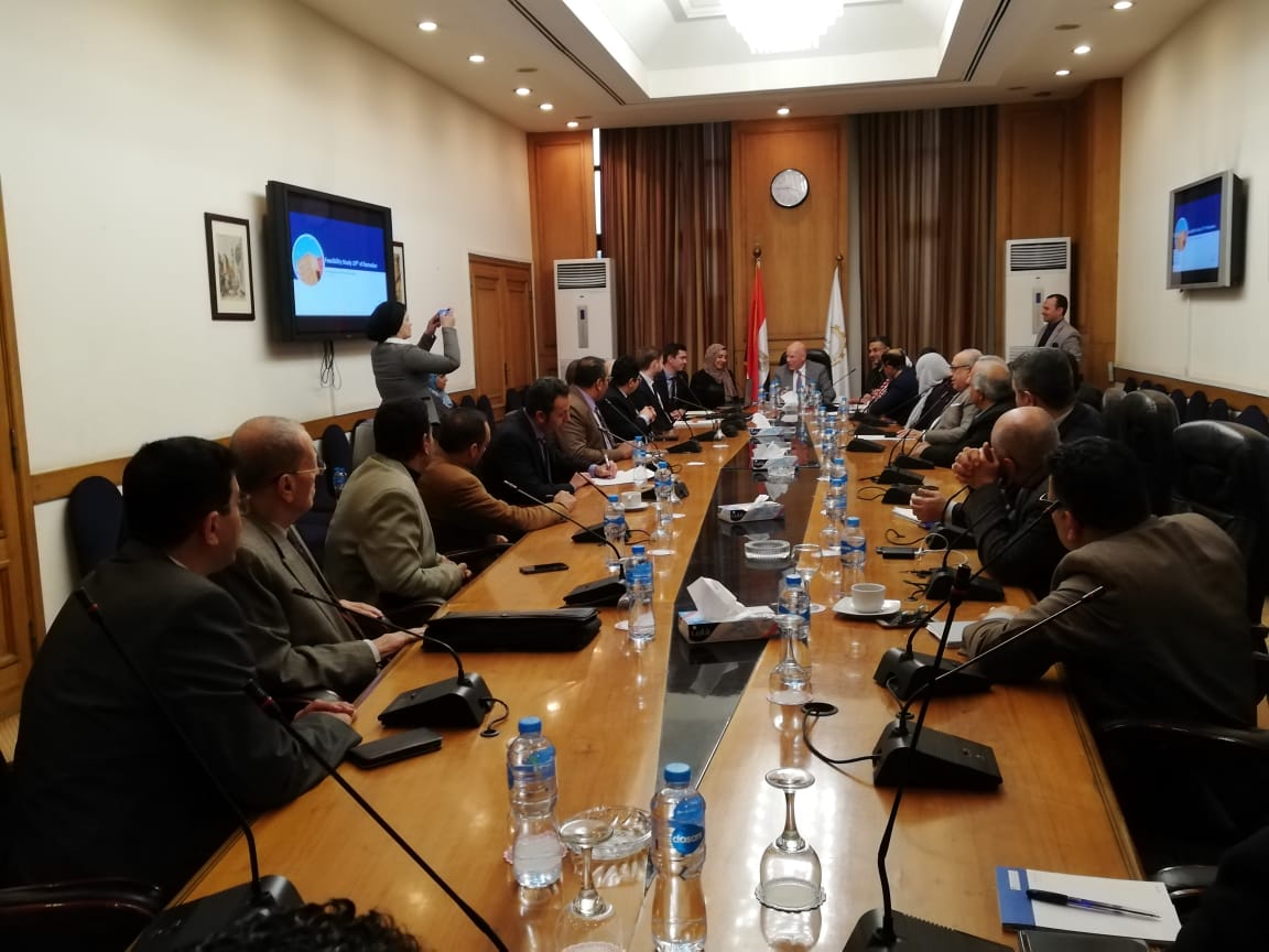 اتحاد الصناعات يستضيف الشركة الهولندية المنفذة لمشروع الميناء الجاف بالعاشر من رمضان