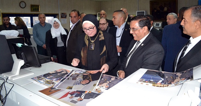 وزيرة التجارة: احتفالية بمناسبة مرور 200 عام على إنشاء المطابع الأميرية