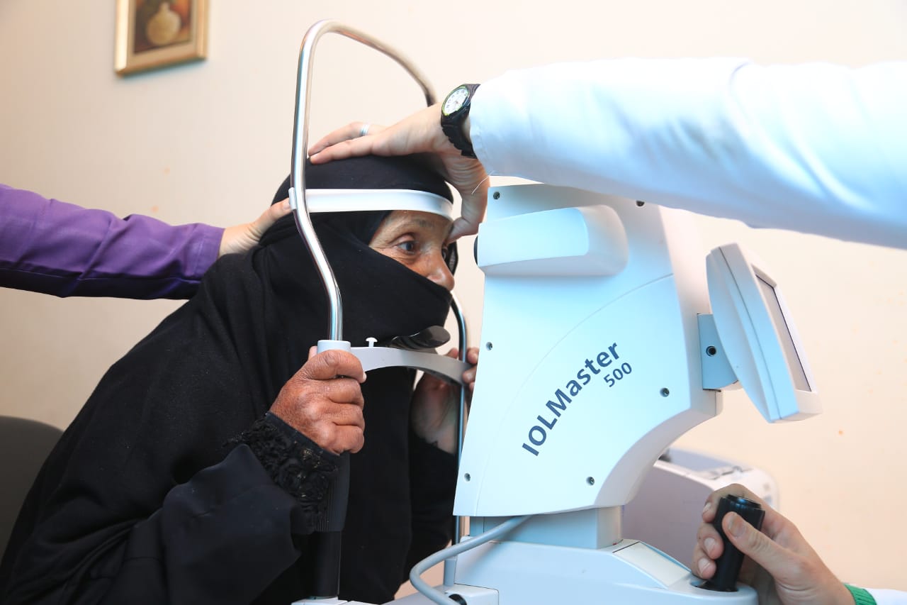 إجراء 14 عملية عيون لأهالى سانت كاترين مجانا